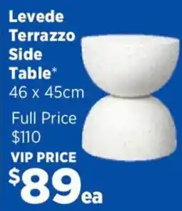 Spotlight Levede Terrazzo Side Table offer