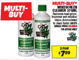 Autobarn Bars Rugs Windscreen Cleaner offer