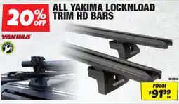 Autobarn Yakima Locknload Trim HD Bars offer