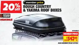 Autobarn Rough Country & Yakima roof boxes offer
