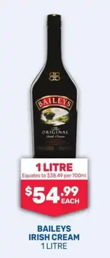 Bottlemart Baileys Irish Cream offer