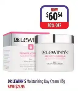 Wizard Pharmacy Dr Lewinn's Moisturising Day Cream offer