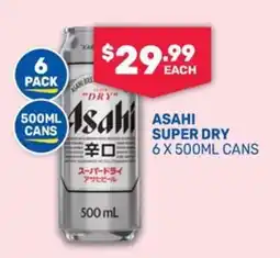 Bottlemart Asahi Super Dry offer