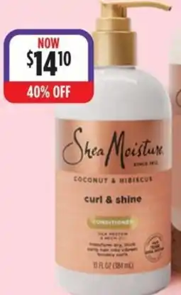 Wizard Pharmacy Shea Moisture Coconut & Hibiscus curl & shine conditioner offer