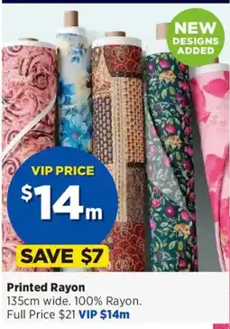 Spotlight Printed Rayon offer