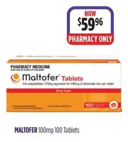Wizard Pharmacy Maltofer Tablets offer