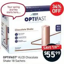 Chemist King Optifast VLCD Chocolate Shake offer