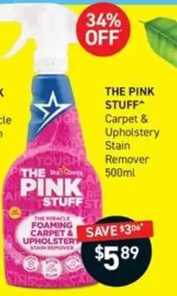 Chemist King The Pink Stuff Carpet & Upholstery Stain Remover offer