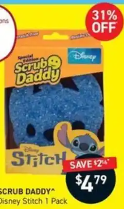 Chemist King Scrub Daddy Disney Stitch 1 Pack offer