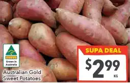 Supa Valu Australian Gold Sweet Potatoes offer