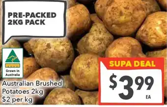 Australian Brushed Potatoes