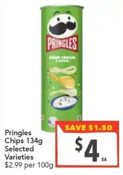 Supa Valu Pringles Chips Selected Varieties offer