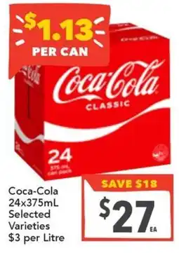 Supa Valu Coca-Cola Classic offer