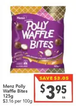 Supa Valu Menz Polly Waffle Bites offer