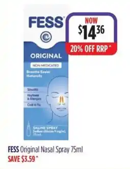 Wizard Pharmacy FESS Original Nasal Spray offer