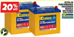 Autobarn Century Ultra Hi Performance Passenger Vehicle Battery offer