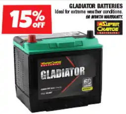 Autobarn Gladiator Battery offer