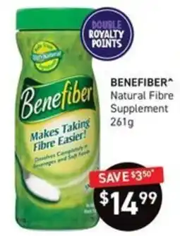 Chemist King Benefiber Natural Fibre Supplement offer