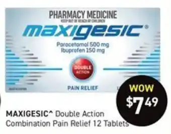 Maxigesic Double Action Combination Pain Relief