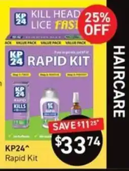Chemist King KP24 Rapid Kit offer