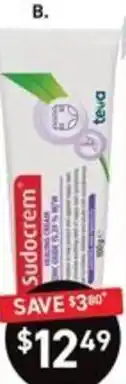 Chemist King SUDOCREM Healing Cream offer