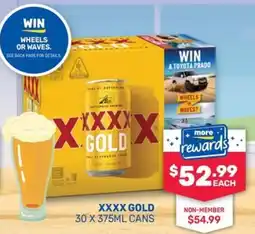 Bottlemart XXXX Gold offer