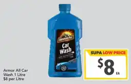 Supa Valu Armor All Car Wash offer