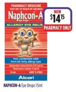 Wizard Pharmacy Naphcon-A Eye Drops offer