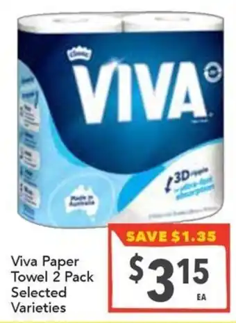 Supa Valu Viva Paper Towel offer
