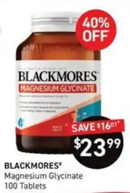 Chemist King Blackmores Magnesium Glycinate offer