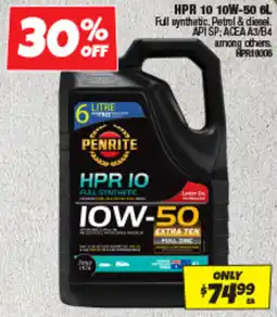 Autobarn Penrite HPR 10 10W-50 offer