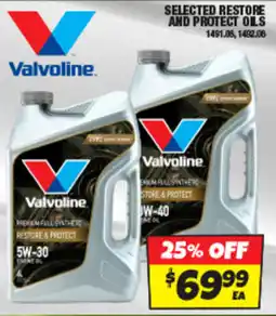 Autobarn Valvoline Premium Full Synthetic Restore & Protect offer