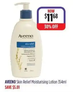 Wizard Pharmacy Aveeno Skin Relief Moisturising Lotion offer