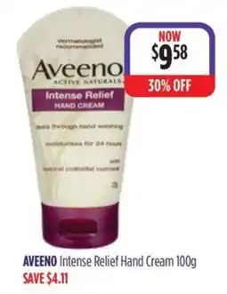Wizard Pharmacy Aveeno Intense Relief Hand Cream offer