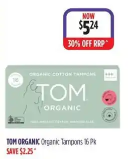 Wizard Pharmacy Tom Organic Organic Tampons offer