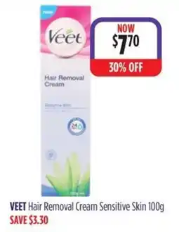 Wizard Pharmacy Veet Hair Removal Cream Sensitive Skin offer