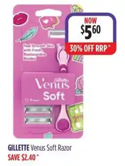 Wizard Pharmacy Gillette Venus Soft Razor offer