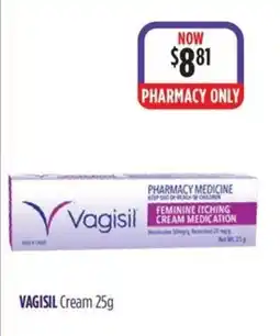 Wizard Pharmacy Vagisil Cream offer