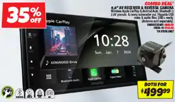 Autobarn Kenwood 6.8" AV Receiver & Reverse Camera offer