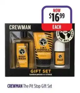 Wizard Pharmacy Crewman The Pit Stop Gift Set offer