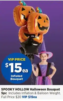 Spotlight SPOOKY HOLLOW Halloween Bouquet offer