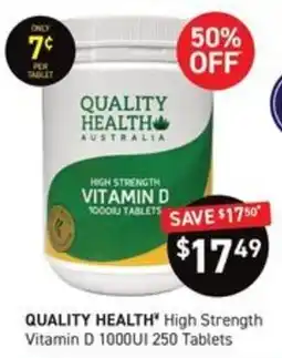 Chemist King Quality Health High Strength Vitamin D offer