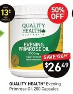 Chemist King Quality Health Evening Primrose Oil offer