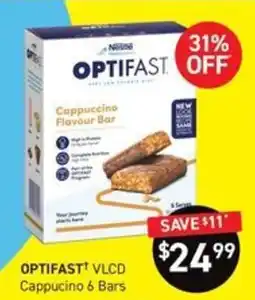 Chemist King Optifast VLCD Cappuccino offer