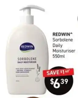 Chemist King Redwin Sorbolene Daily Moisturiser offer