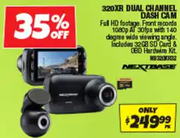 Autobarn Nextbase 320XR Dual Channel Dash Cam offer