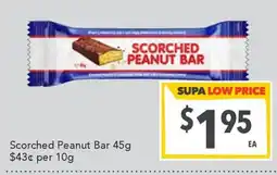 Supa Valu Scorched Peanut Bar offer
