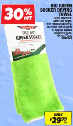 Autobarn The Big Green Sucker offer
