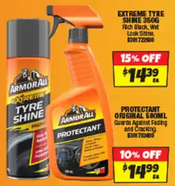 Autobarn ArmorAll Extreme Tyre Shine offer