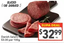 Supa Valu Danish Salami offer